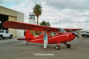 Aeronca 7 DC Champ Light Airplane Mahogany Kiln Dry Wood Model Small New - Picture 1 of 1