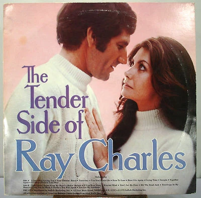 12" 33 RPM STEREO LP - SUFFOLK SMI 1-11K - THE TENDER SIDE OF RAY CHARLES (1978) - Image 1 of 4