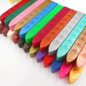 2 or 5 Wax Sticks Seal Traditional Letters Stamp Melting Candle Envelope Parcel - Picture 1 of 21
