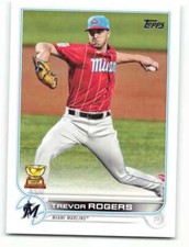 2022 Topps #24 Trevor Rogers NM-MT Marlins ID:47671