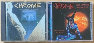 CHROME DAMON EDGE CD’S HALF MACHINE/SURREAL ROCK - HM FROM THE SUN USED VG COND - Picture 1 of 13
