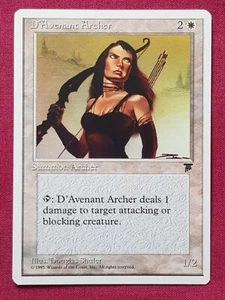 Magic The Gathering CHRONICLES D'AVENANT ARCHER white card MTG - Picture 1 of 2
