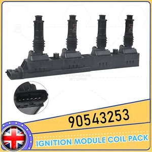 Ignition Module Coil Pack Vauxhall Corsa D 2007 to 2014 NEW 90543253 1.2 1.4 - Picture 1 of 11