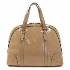 GUCCI  309617 Handbag Micro GG 2WAY Patent leather