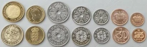 Dinamarca / Denmark KMS juego de monedas de curso 1998-2011 sin - Imagen 1 de 1