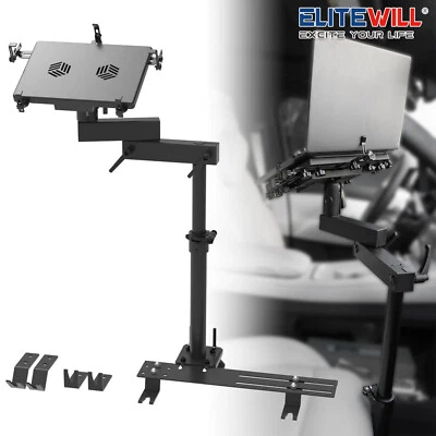 Adjustable  Aluminum Truck  Laptop Vehicle Mount Vehicle Laptop Stand Holder  - Image 1 of 4