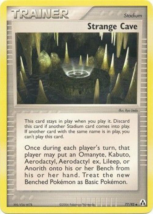 Strange Cave - 77/92 - Uncommon Legend Maker Pokemon NM