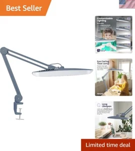 XL 2,200 Lumens LED Desk Lamp with Clamp, 24 Watt Bright Architect Task Lamp,... - Picture 1 of 9