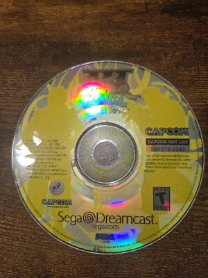 Authentic Street Fighter III: Double Impact for Sega Dreamcast - Disc Only - Image 1 of 2