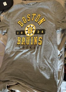 Boston Bruins Fanatics Brand Vintage Hockey Tee Mens S NWT - Picture 1 of 3