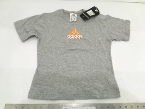 (1) NEW Kids Adidas Soccer T-Shirt Gray - Size Medium - Small Blemish, READ! - Picture 1 of 7