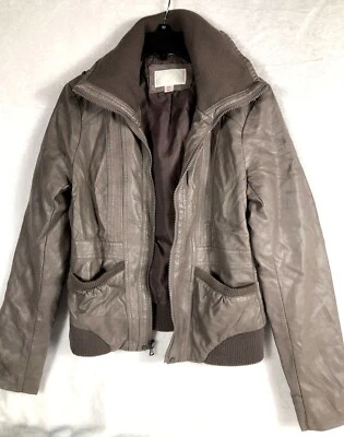 Xhilaration Brown Jacket Womens Coat Adult Size Medium - Image 1 of 4