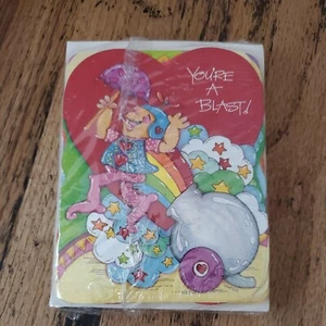 Vintage Current 32 Happy Hearts Valentinstagskarten mit Umschlägen 4018 1981 Neu - Bild 1 von 6