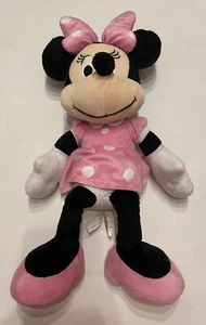 Disney Minnie Mouse Plush Big Stuffed Animal Pink - Picture 1 of 8