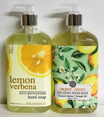 Clean & Beauty Co. ~ Meyer Lemon & Lemon Verbena Hand Soap 17 fl oz Each - Image 1 of 2