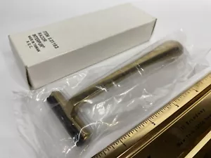 Interpur Tono Dorado Navaja 31163 Sellada de Fábrica Nueva Stock Antiguo Rara Herramienta de Barbería - Imagen 1 de 10