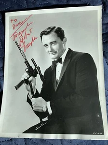 ROBERT VAUGHN UNCLE SIGNED 8X10 PHOTO AUTHENTIC 100% Autograph Personalized - Picture 1 of 1