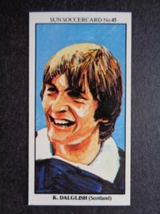 The Sun Soccercards 1978-79 - Ken Dalglish - Scotland #45 - Picture 1 of 2