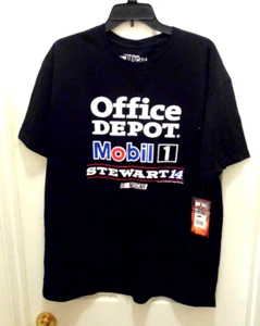 Tony Stewart Nascar Mobil 1 Office Depot Nueva con Etiqueta Algodón Camiseta XL - Imagen 1 de 6