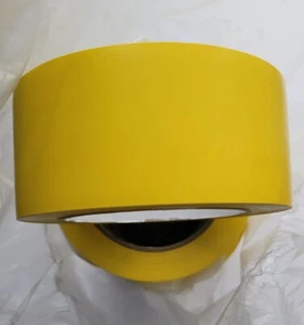 Bodenmarkierungsband Klebeband PVC Warnklebeband gelb 50mm breit 33m lang - Bild 1 von 8
