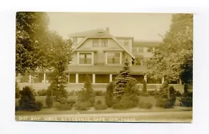 Osterville, Barnstable MA RPPC Foto Postkarte, East Bay Lodge, Veranda - Bild 1 von 2