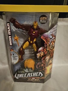 Marvel Legends Unleashed Iron Man 8" Actionfigur 2008 Hasbro - Bild 1 von 4
