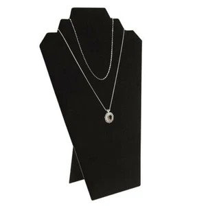 Collana Gioielli Velluto Nero Collana Supporto Esposizioni Cavalletto ~ 7 Stili - Foto 1 di 13