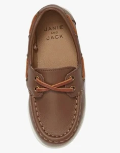 Janie and Jack Boat Shoe Toddler Sz 5 - Picture 1 of 6