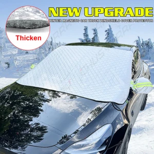 Universal Car Windshield Covers for Snow Sun Protector Guard UV Sun Shade A++ - Picture 1 of 15