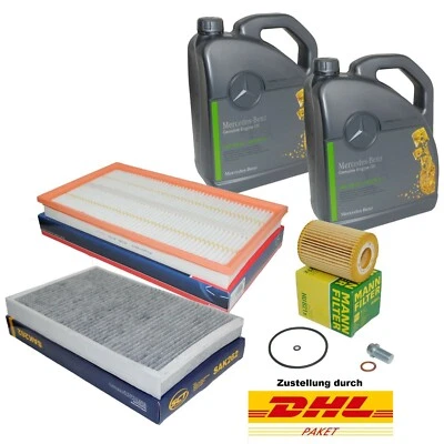 Filterkit Mercedes Viano Vito CDI3.0 120CDI 122CDI V6 mit 10L ORIGINAL 229.51