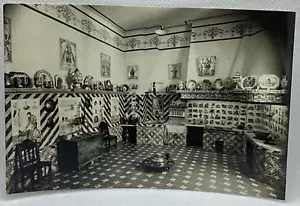Postcard RPPC Valencia Spain National Museum of Ceramics Kitchen F222 - Picture 1 of 2