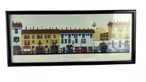 Alfredo Pieramati Alzaia Naviglio Grande Impresión 20” Largo Italia Casas - Imagen 1 de 6