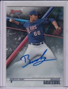 (Qty) 2018 Bowman's Best Brusdar Graterol RC Auto Base Rookie Autograph Dodgers - Picture 1 of 4