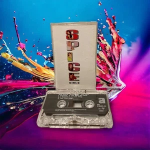 SPICE GIRLS Spice Cassette Tape 1996 Virgin TESTED Wannabe Say You'll Be There - Imagen 1 de 5