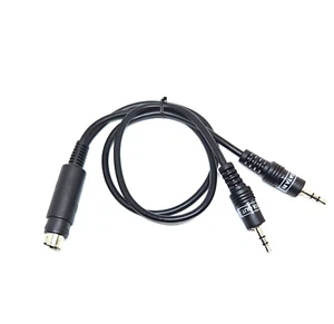 Interfaz de audio de 1 pie - ft8/ft4/jt65/psk 6 pines mini cable DIN DC-42F para YAESU - Imagen 1 de 5