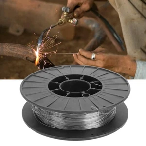 ALUMINIUM MIG WELDING WIRE REEL SPOOL GUN ROLL FLUX CORED E71T-GS 0.8mm 2KG NEW - Picture 1 of 10