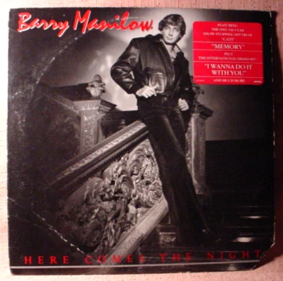 Barry Manilow Near Mint Promo Issue Stereo Lp - Here Comes The Night Arista 1982 - Image 1 of 4