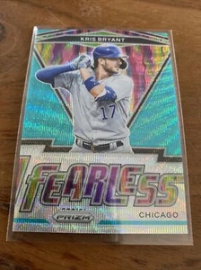 Panini Prizm 2021 - Kris Bryant Fearless Carolina Blue Prizm No. FR-12 - Imagen 1 de 2