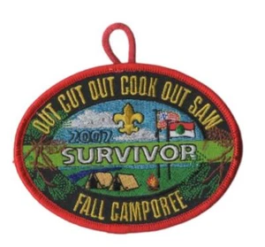 2007 Survivor Fall Camporee BSA Patch RD Bdr. [VA-4931] - Picture 1 of 1