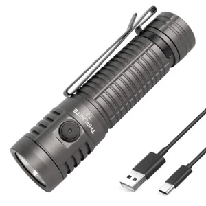 ThruNite T2 Type-C Rechargeable Flashlight 3757 Lumens,CREE XHP70  Grey,CW - Picture 1 of 4