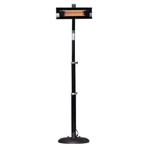 Black Fire Sense Telescoping Infrared Patio Heater This Heating Outdoor