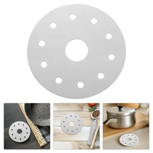 2 Count Heat Conduction Plate Induction Cooker Adapter Stainless Steel Diffuser - Picture 1 of 12