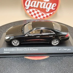 MINICHAMPS 1/43 Mercedes-Benz CLS-Class 2004 Black 400034300 - Picture 1 of 11