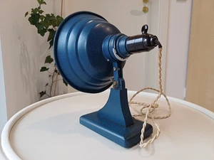 Bauhaus Industrie Werkstatt Arbeitsleuchte Tisch Wand Lampe Art Deco  - Bild 1 von 8