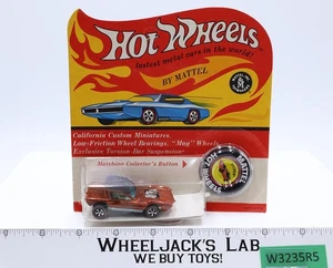 Python Orange Hot Wheels 1968 Mattel de colección Redline RL BLANCO INT Blister MOSC - Imagen 1 de 4