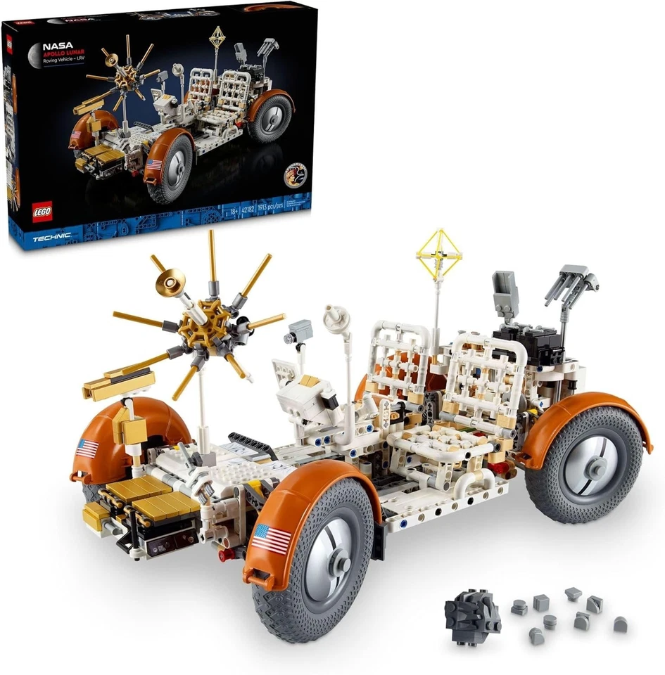 LEGO 42182 Technic NASA Apollo Lunar Roving Vehicle LRV Building Set - Image 1 of 1