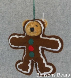 Steiff 2001 German 6th Edition Christmas Gingerbread Man Ornament Ean 670947 - Picture 1 of 6