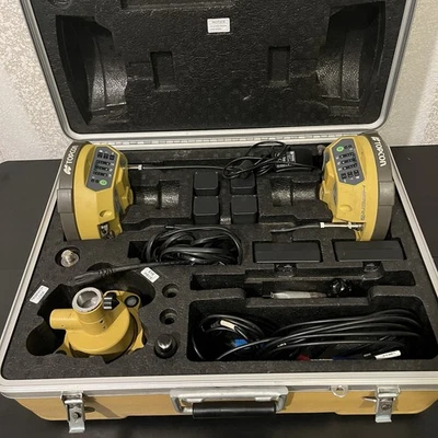 Radios Topcon Hiper V GPS Glonass Base Rover UHFII Foto 1 de 2