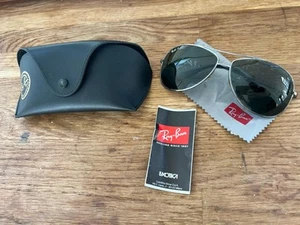 Gafas de sol Ray-Ban RB3293 Gunmetal plateado metal aviador 003/8G 67 mm - LEER - Imagen 1 de 5