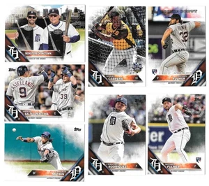 Actualización Topps 2016 - Juego de equipo Detroit Tigers  - Imagen 1 de 3